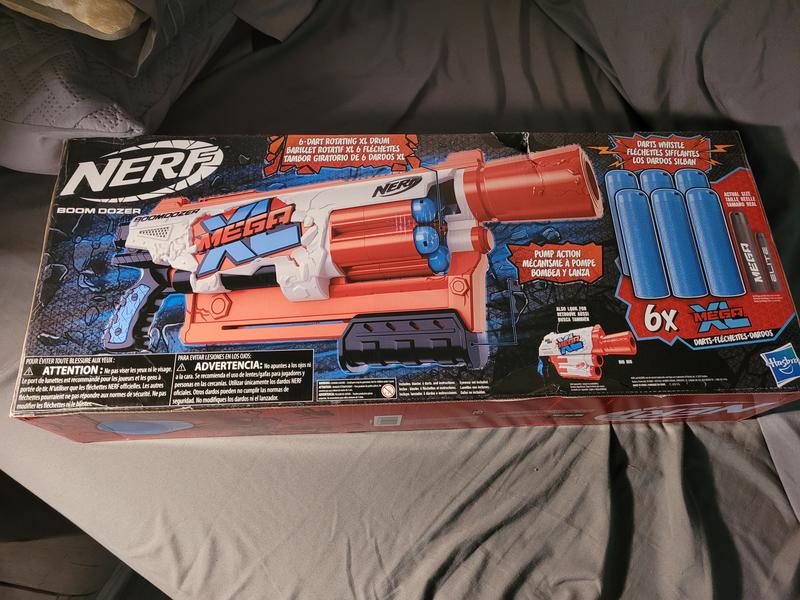 nerf box is big.