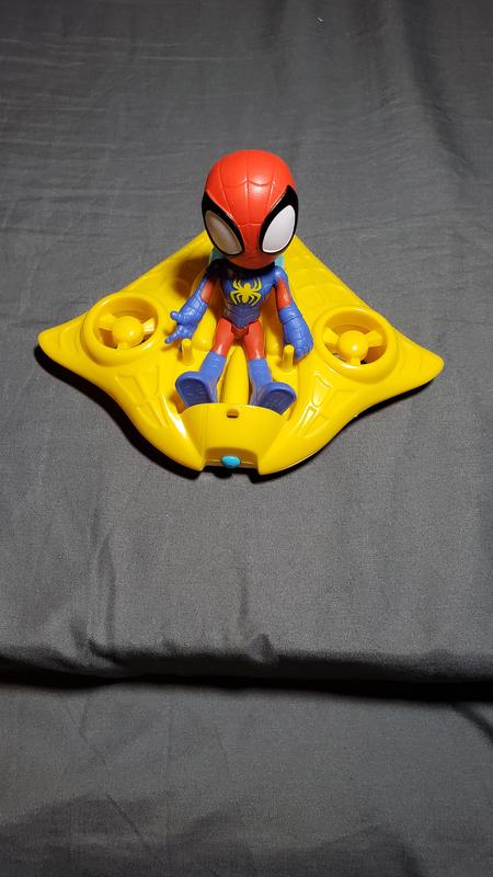 Spidey et ses Amis extraordinaires, Véhicule à jet d'eau, jouet préscolaire  pour le bain avec figurine Spidey, pour enfants à partir de 3 ans 