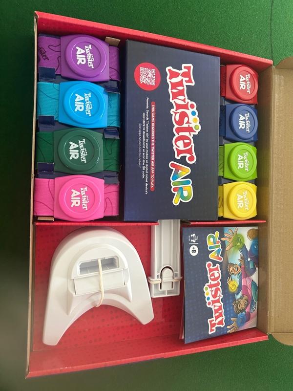 Twister Air Game, AR Twister App Play Game, Links to Smart Devices, Active  Games, Ages 8+ - Hasbro Games