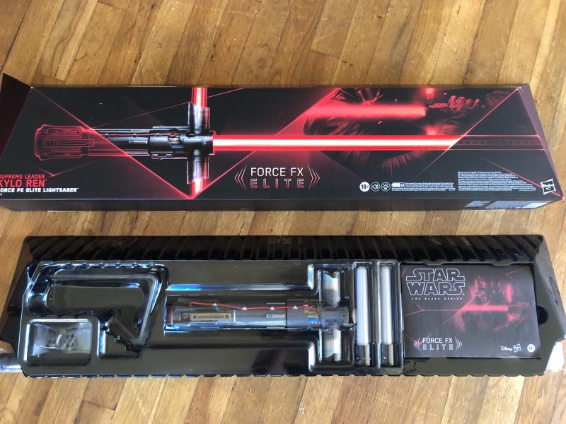 kylo ren lightsaber force fx