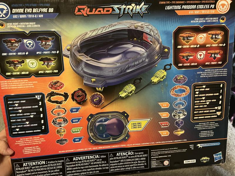 Beyblade Burst Quad Strike Battle Set +1