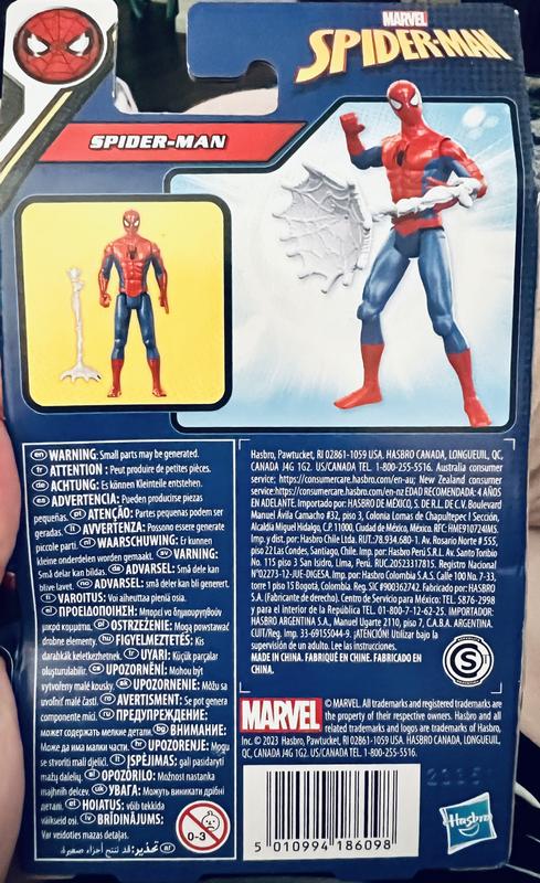 Marvel Epic Hero Series Classic Spider-Man Action Figure, 4-Inch, With  Accessory, Super Hero Toys, Kids Easter Basket Fillers or Gifts, Ages 4+