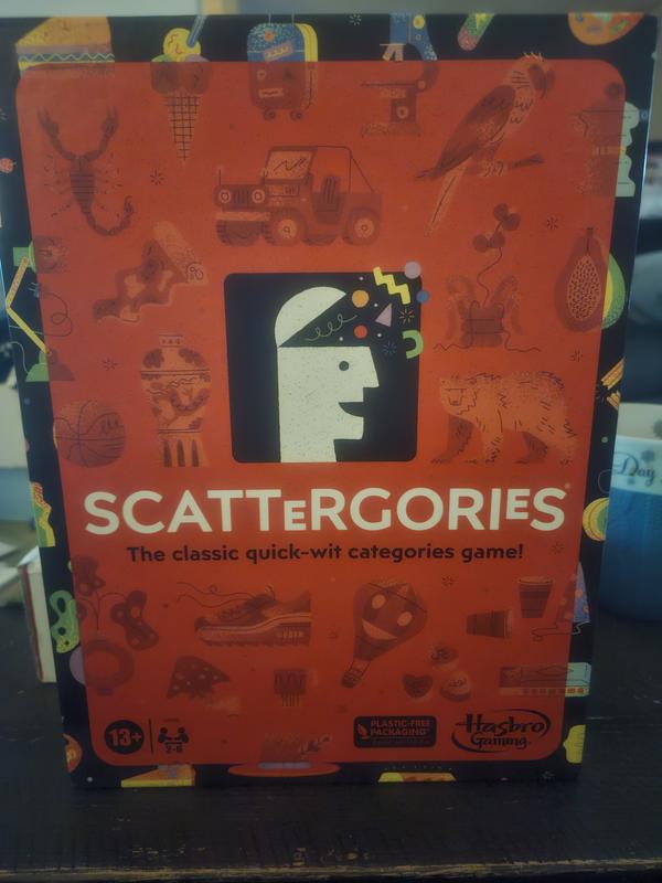 Classic Scattergories Game, Party Game for Adults and Teens Ages