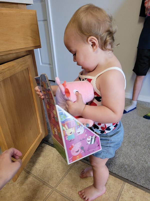 My daughter eager to get it out of the box