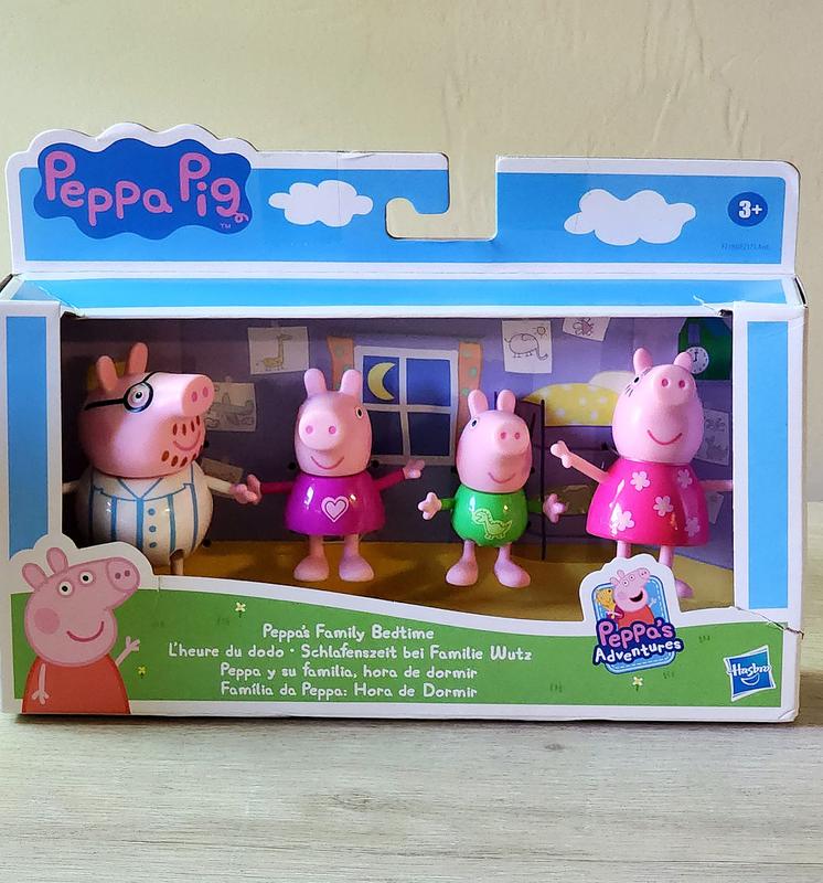 Peppa Pig Peppa s Adventures Peppa s Family Bedtime Figure 4 Pack