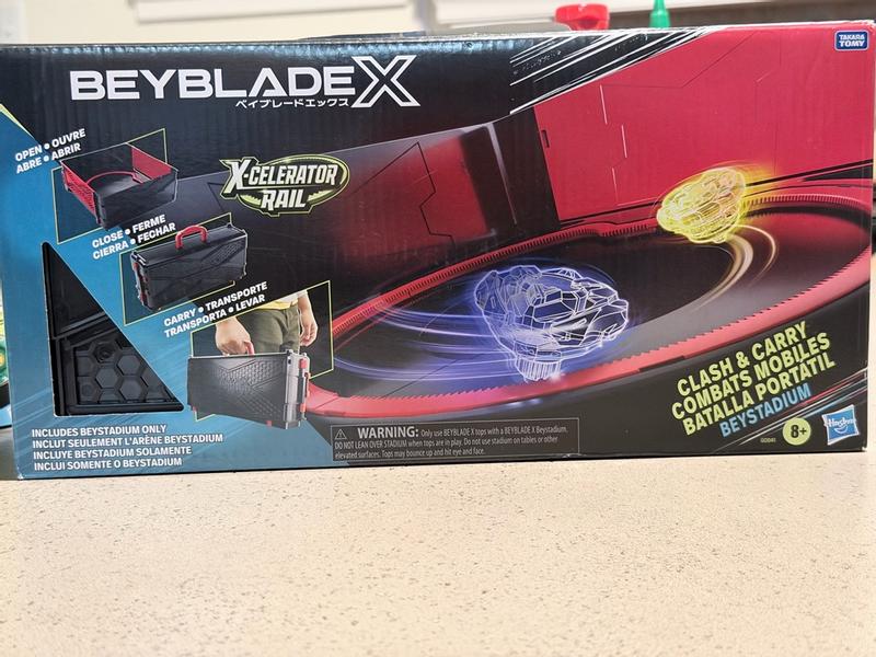 Hasbro Beyblade X Clash and Carry Beystadium | GameStop