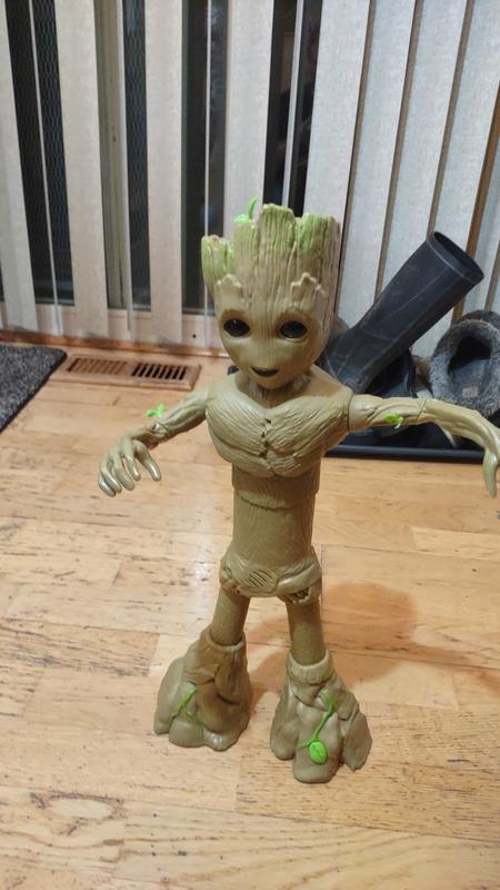 Marvel Studios I Am Groot Groove 'N Grow Groot, 13.5 Inch Interactive  Action Figure, Marvel Toys - Marvel