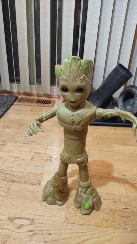 Happy Groot grows