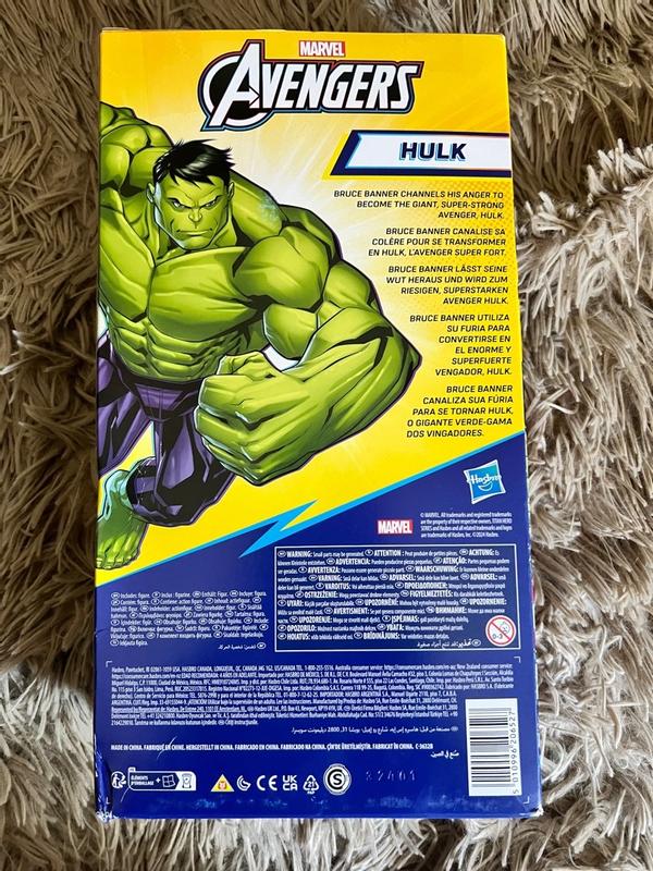 Marvel Hulk Figure, 12-in, Ages 4+