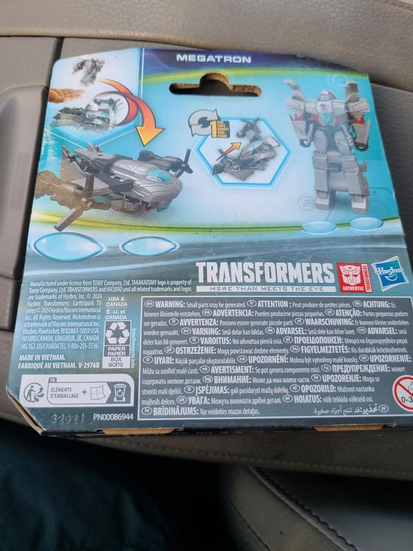 Transformers EarthSpark 1-Step Flip Changer Megatron Action Figure - Macy's