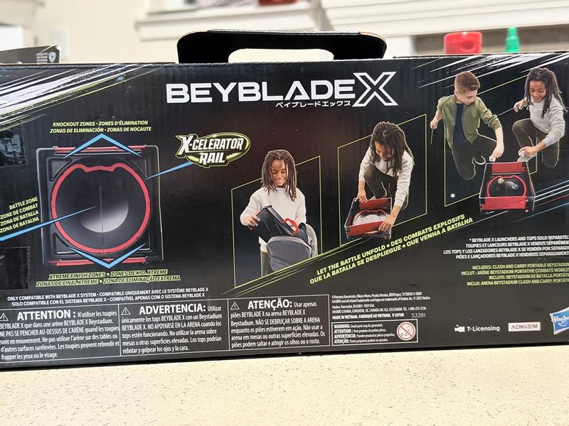 Hasbro Beyblade X Clash and Carry Beystadium | GameStop