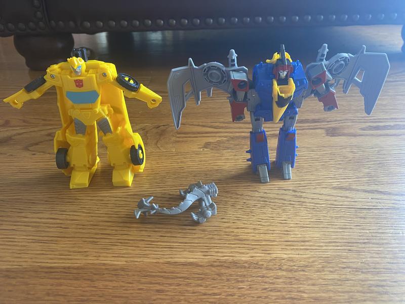 Robots have lots of detail and bright colors