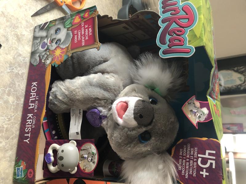furReal Koala Kristy Interactive Plush Pet Toy, 60+ Sounds & Reactions,  Ages 4 and Up