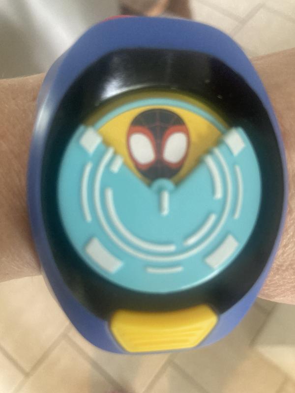 Spidey-Com Link - Push the Yellow Button to Change