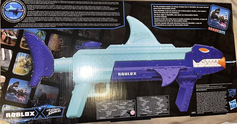 Hasbro Roblox Super Soaker Sharkbit Water Blaster for sale online