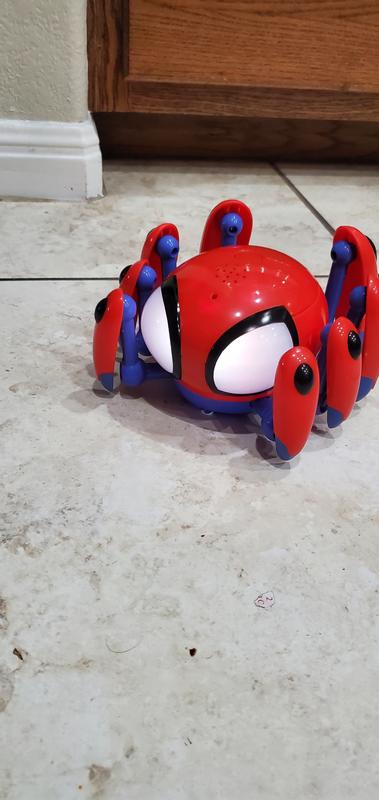 Hasbro Marvel spidey et ses incroyables amis parlent et vont trace-e bot,  jouet électronique de bot d'araignée électronique