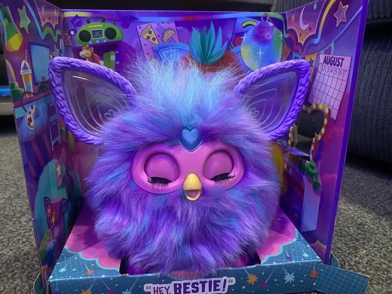 Furby Violet, 15 accessoires de mode, jouets interactifs en