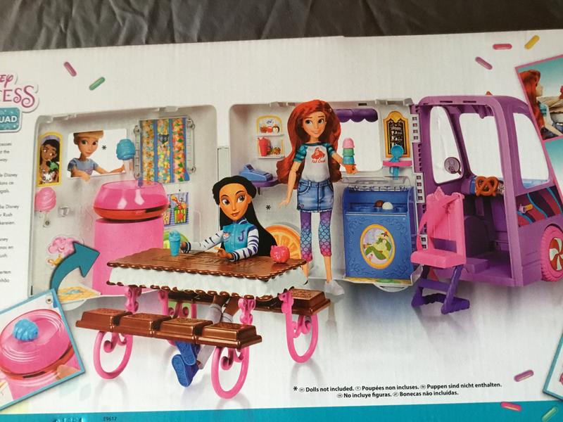 disney princess comfy squad ice cream truck