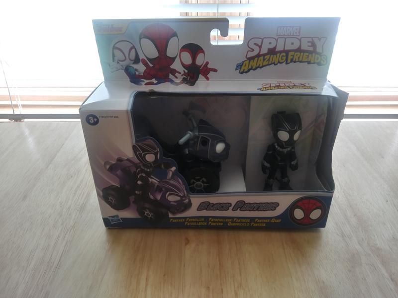 Hasbro Spidey and his Amazing Friends - Ghost And Black Panther - - Casa  delle bambole e Playset - Giocattoli