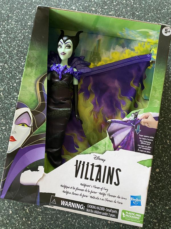 Disney Villains Maleficent's Flames of Fury Fashion Doll, Accessories,  Removable Clothes 