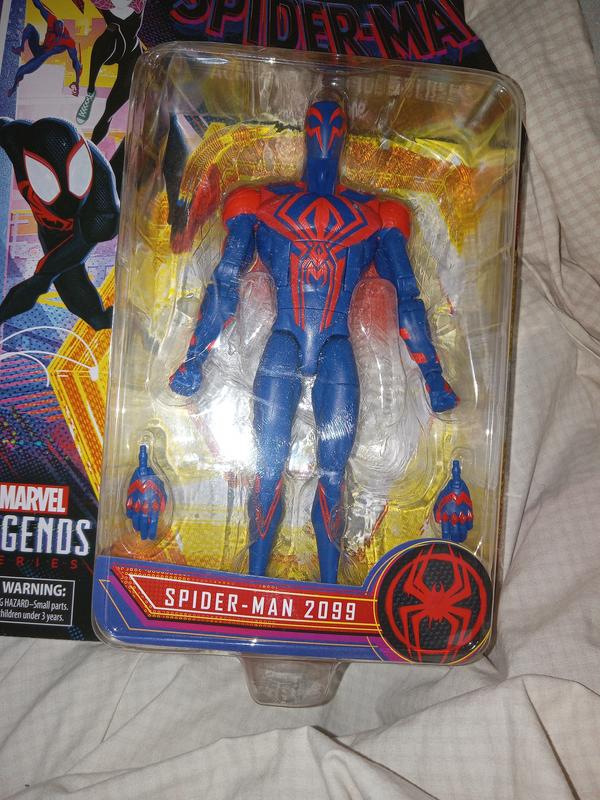 Marvel Legends Series Spider-Man: Across The Spider-Verse Spider-Man 2099  6-inch Action Figure Toy, 2 Accessories