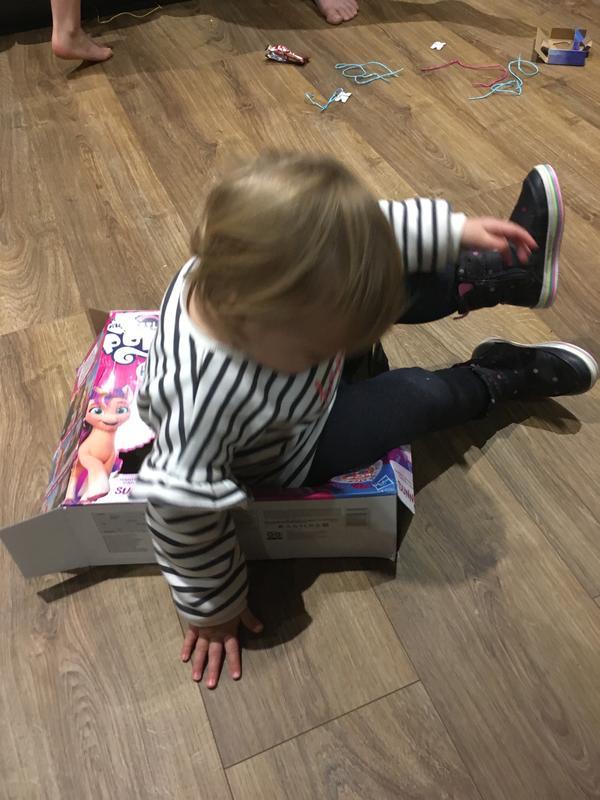 The box was fun too!