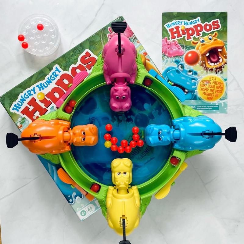 Hasbro Hungry Hungry Hippos Board Game Macys 7910