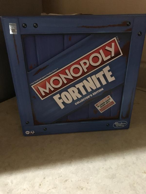 Hasbro Fortnite Monopoly Collectors Edition