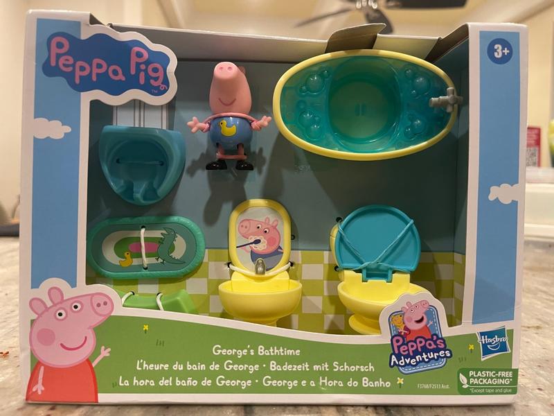 Peppa Pig - Figura Con Accesorio - School Time With George