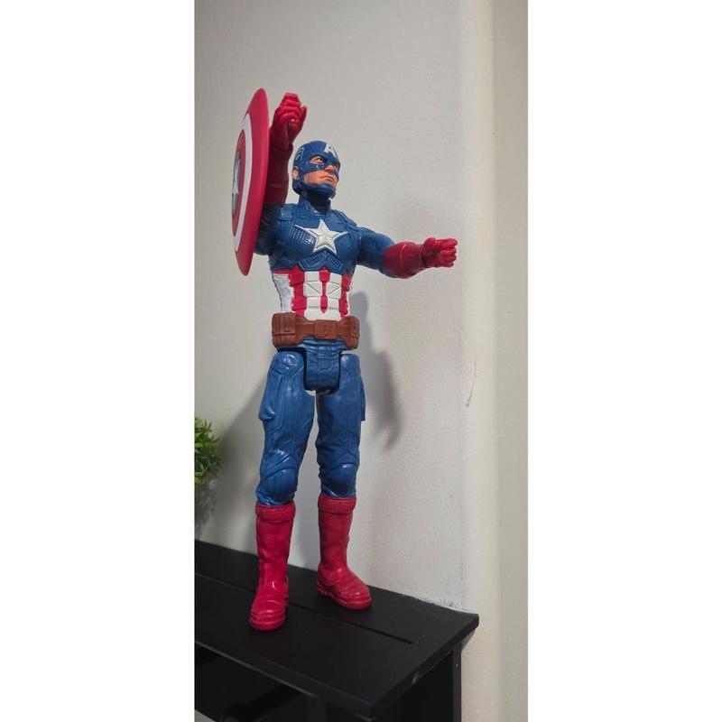 Marvel Avengers Titan Hero Series Captain America Action Figure, 12-Inch  Toy, Inspired by Marvel Universe, for Kids Ages 4 and Up, Figures -   Canada