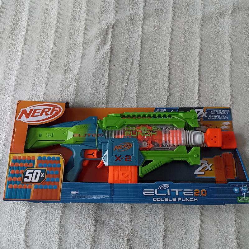 Nerf Elite 2.0 - NERF - Double Punch - Canons alternatifs rapides