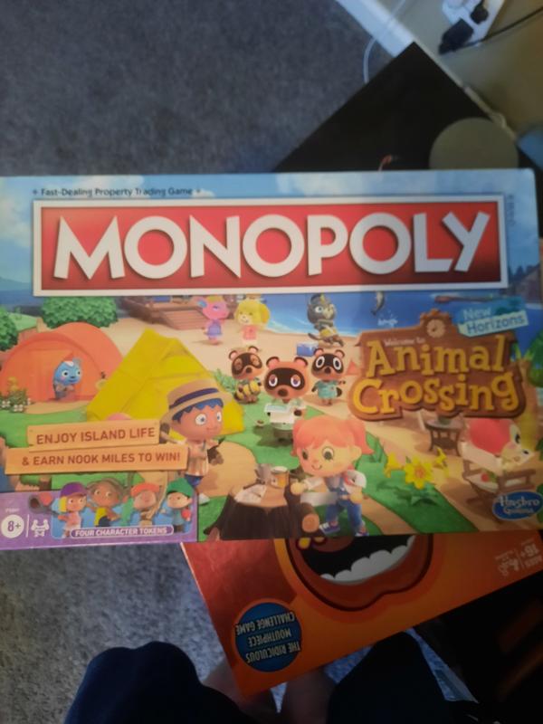 Monopoly Animal Crossing New Horizons Edition Board Game for Kids Ages 8  and Up, Fun Game to Play - Monopoly