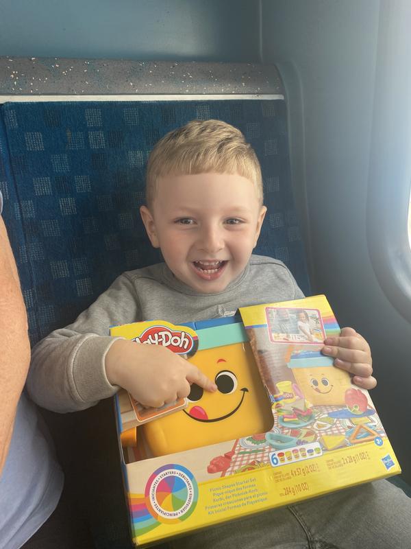 So happy with he’s new set