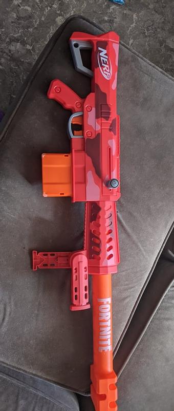 Nerf Fortnite Heavy SR トイガン NERF Fortnite Heavy SR Blaster Scope, Big Blaster, 6 Mega