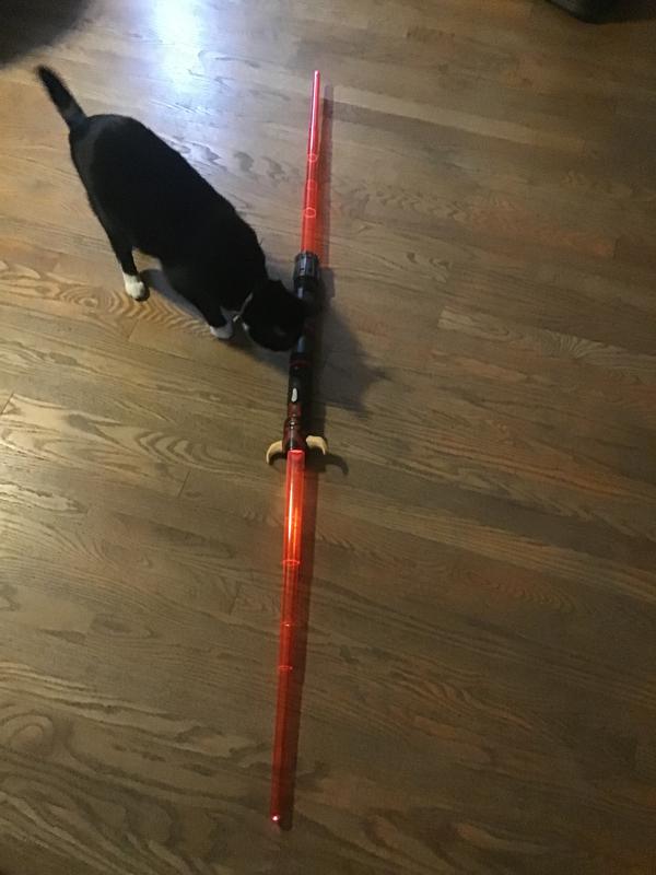 This is a long saber with all pieces added