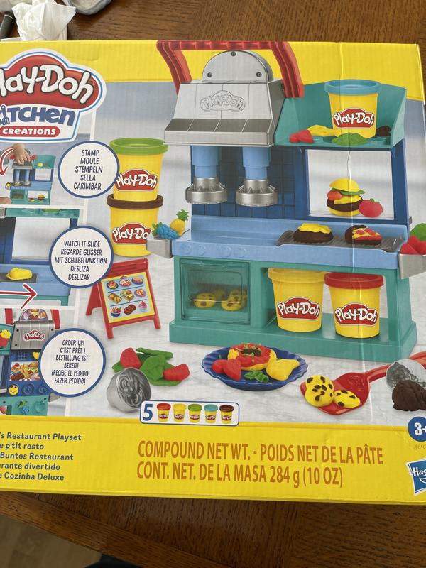 Play-Doh Kitchen, La Pizzeria avec 5 Pots de Pate a Modeler - Play Doh