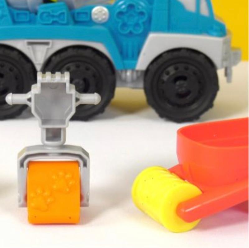 Stamper and wheel barrow