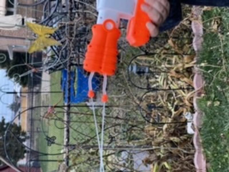 Tubes come out and go wild with water