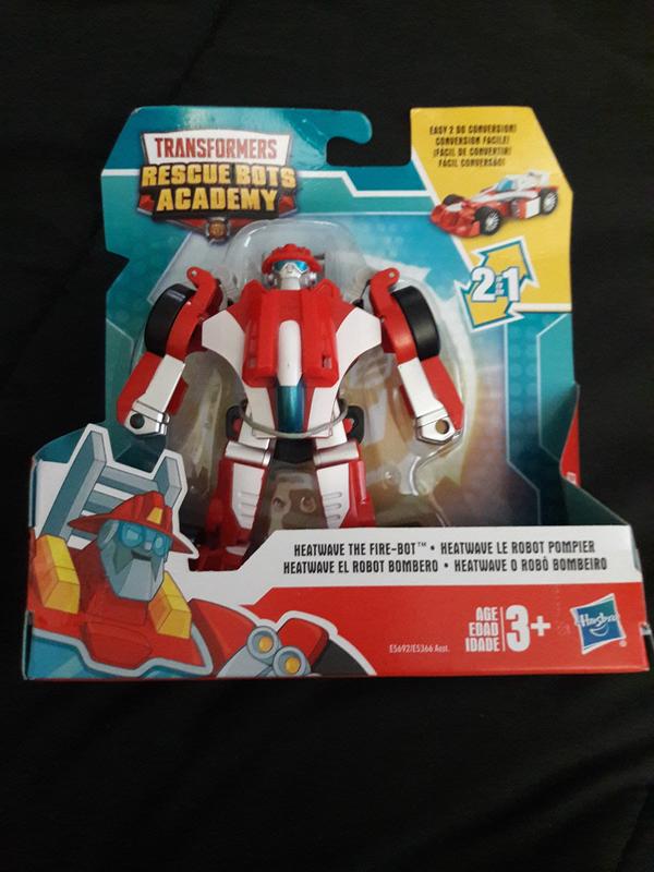 Transformers Rescue Bots Academy Heatwave Firetruck 4.5" Toy Converting Action F 