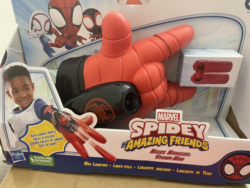 Spidey and His Amazing Friends Miles Morales Spider-Man Web Launcher, Set  of 3 - Macy's