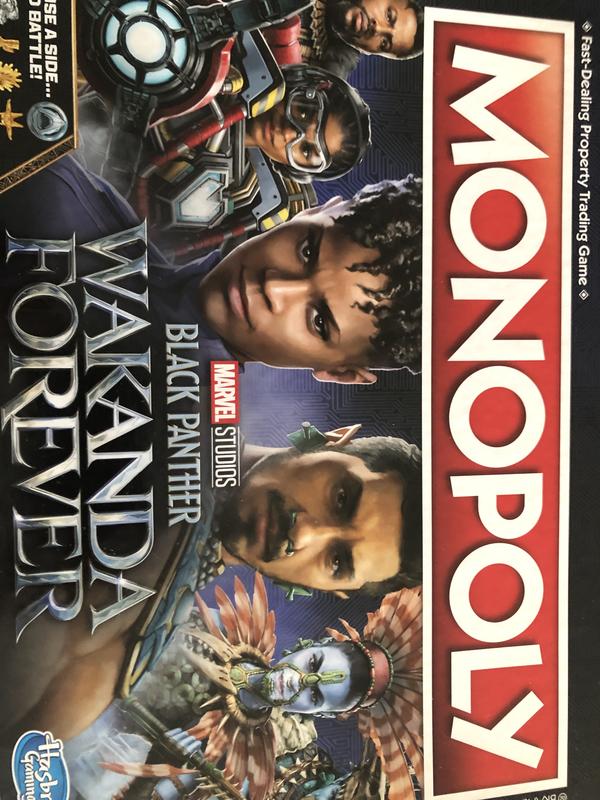  Hasbro Gaming Monopoly: Marvel Studios' Black Panther