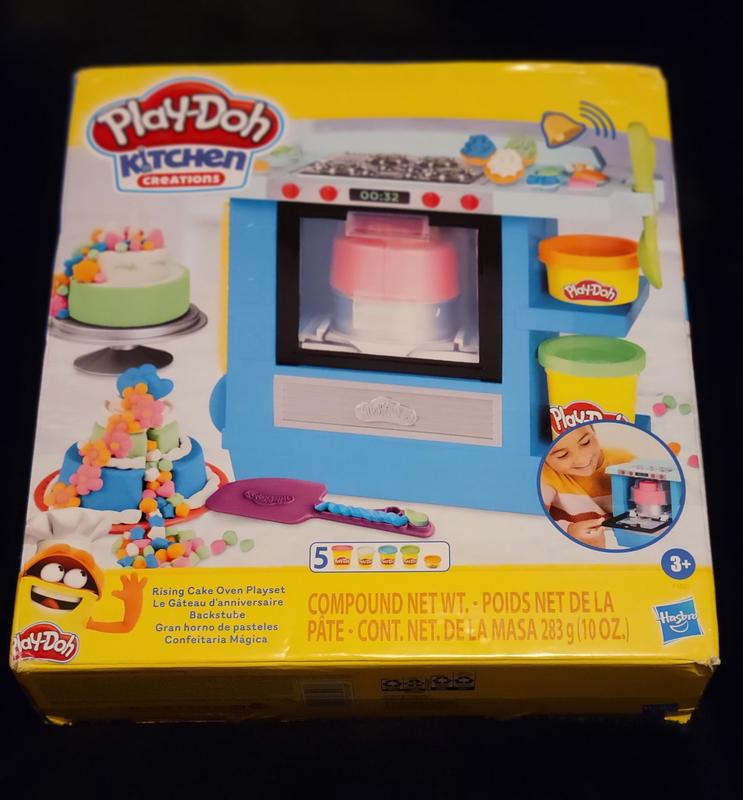 Play-doh kitchen creations le gâteau d'anniversaire multicolore