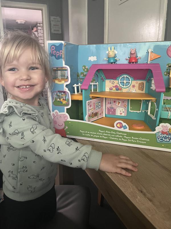 Peppa Pig Peppa's Club Peppa's Kids-Only Clubhouse Preschool Toy; Sound  Effects; 2 Figures, 7 Accessories; Ages 3 and Up - Peppa Pig