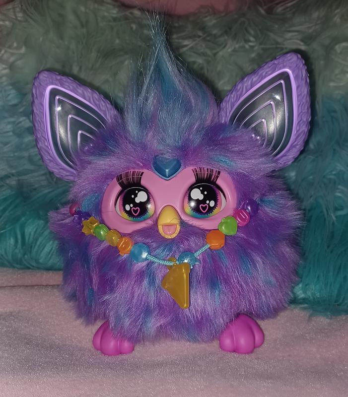  Furby Purple, 15 Fashion Accessories, Interactive Plush Toys  for 6 Year Old Girls & Boys & Up, Voice Activated Animatronic, Medium : Toys  & Games