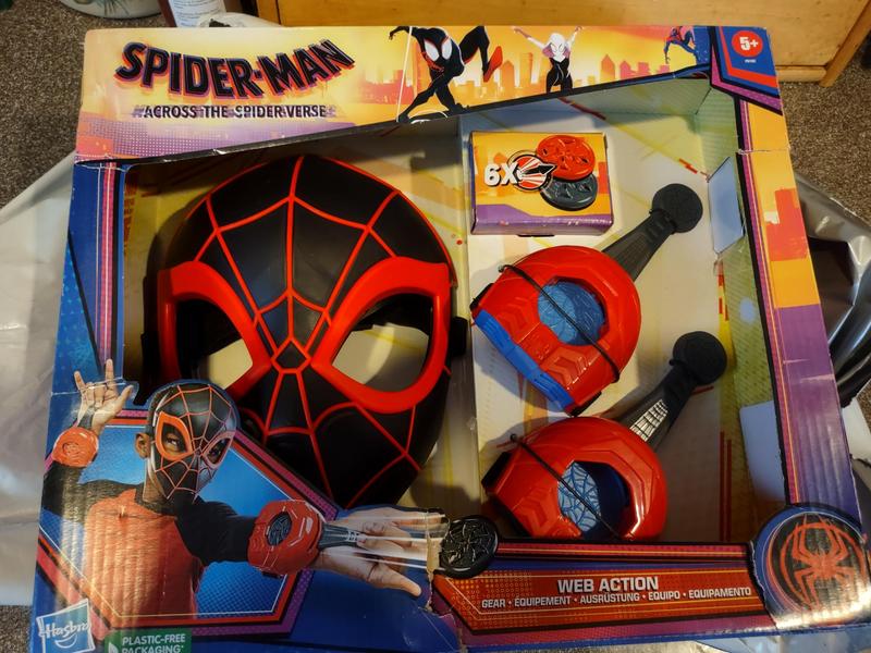 3 pack) Marvel: Across the Spider Verse Web Action Kids Toy Action