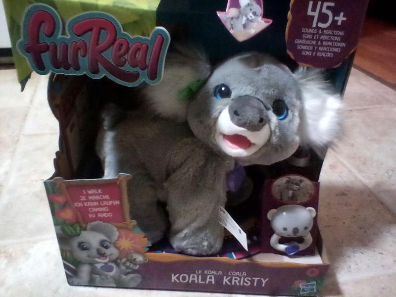 FurReal Koala Kristy, Interactive Plush Pet Toy, with 60+ Sounds