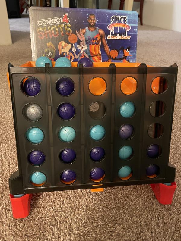 Connect 4 Shots: Space Jam A New Legacy Edition Game for 2 or More Players,  for Kids Ages 8 and Up - Hasbro Games