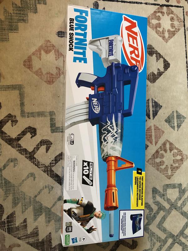 Nerf Fortnite Blue Shock Dart Blaster | Meijer