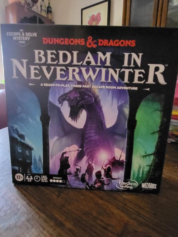 Dungeons & Dragons: Bedlam in Neverwinter, An Escape & Solve