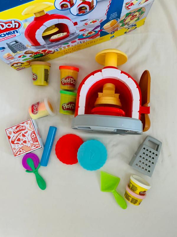 Play-Doh PD Pizza Slice Playset – Colorato, Per Bambini, Creatività, Gioco Di Ruolo, Pasta Modellabile, 5010996312471